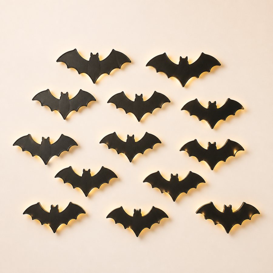 Season & Spark styling visualization for LED 3D Bat Decorations